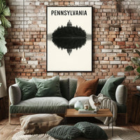 Pennsylvania Reflection Poster