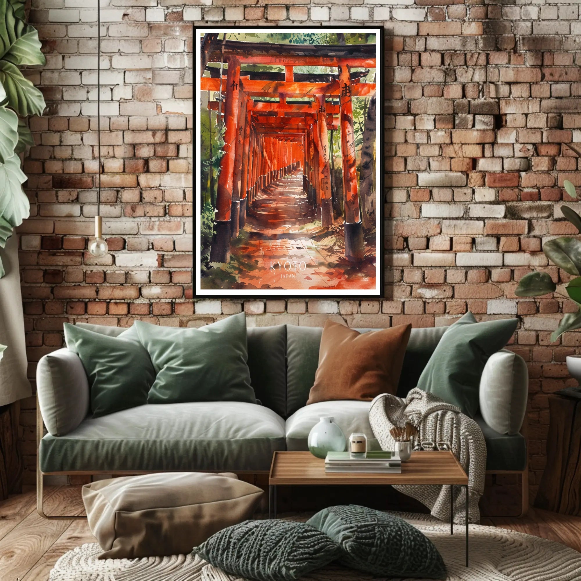 Fushimi Inari Shrine Torii Gates Cultural Heritage Poster PosterGoat
