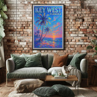 Key West, Florida Sunset Poster