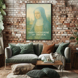 Saint Catherine Of Sweden Poster