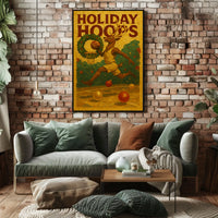 Holiday Hoops Poster