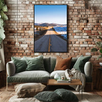 Open Road To The Horizon Poster