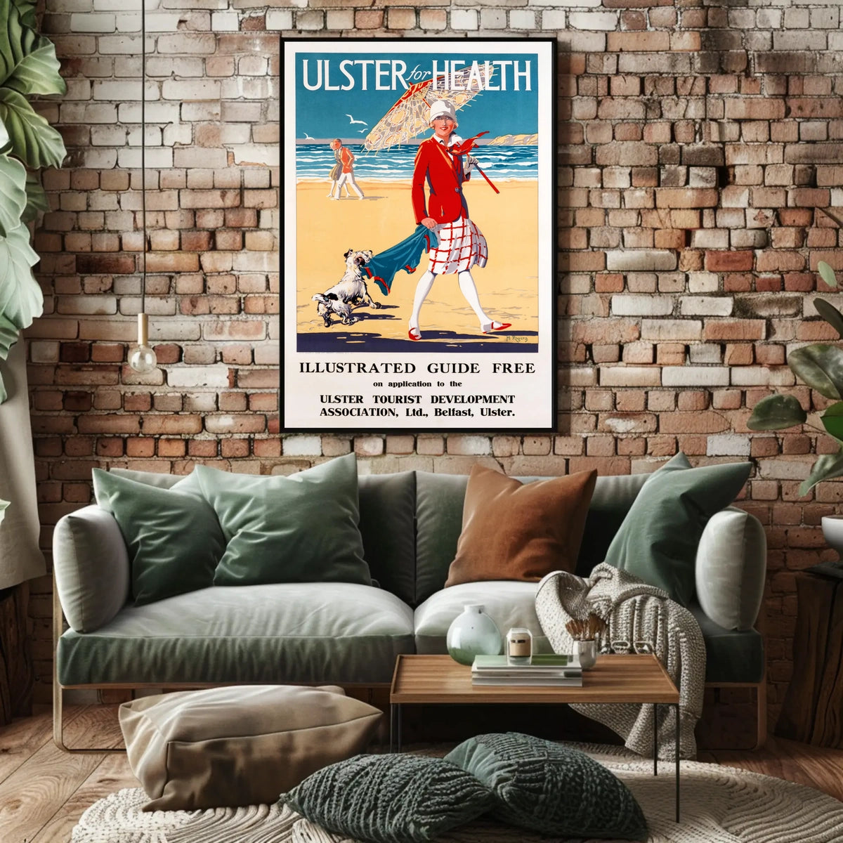 Ulster For Health Tourism Promotion Poster