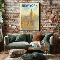 New York Skyline Poster