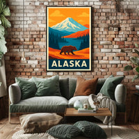 Alaska Wilderness Poster