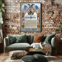 Abraham Lincoln Early Standing Pose Poster Art Print PosterGoat