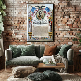 Abraham Lincoln Early Standing Pose Poster Art Print PosterGoat