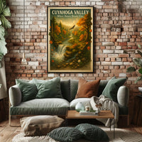 Cuyahoga Valley Where Nature Breaks Free Poster