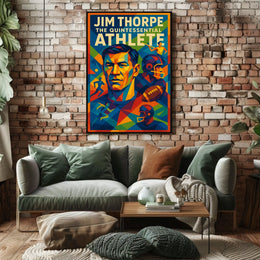 Jim Thorpe The Quintessential Athlete Jim Thorpe Poster