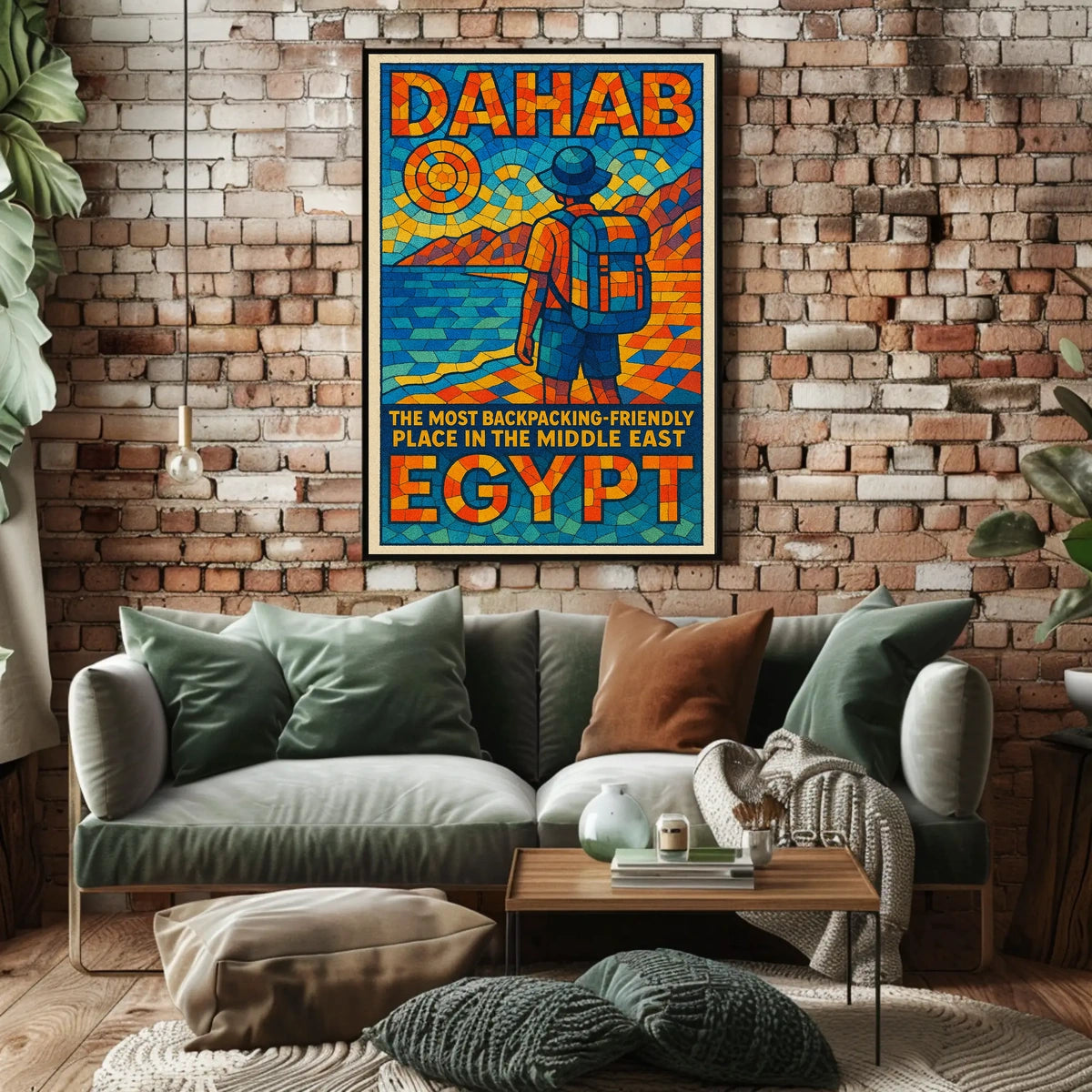 Discover Dahab, Egypt Poster