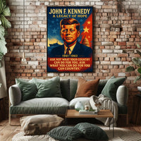 John F. Kennedy – A Legacy of Hope Poster