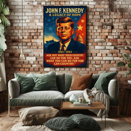 John F. Kennedy – A Legacy of Hope Poster