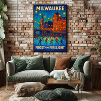 Milwaukee Frost and Firelight Poster