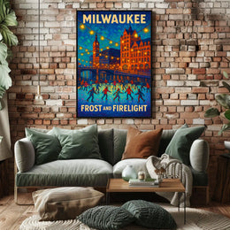 Milwaukee Frost and Firelight Poster