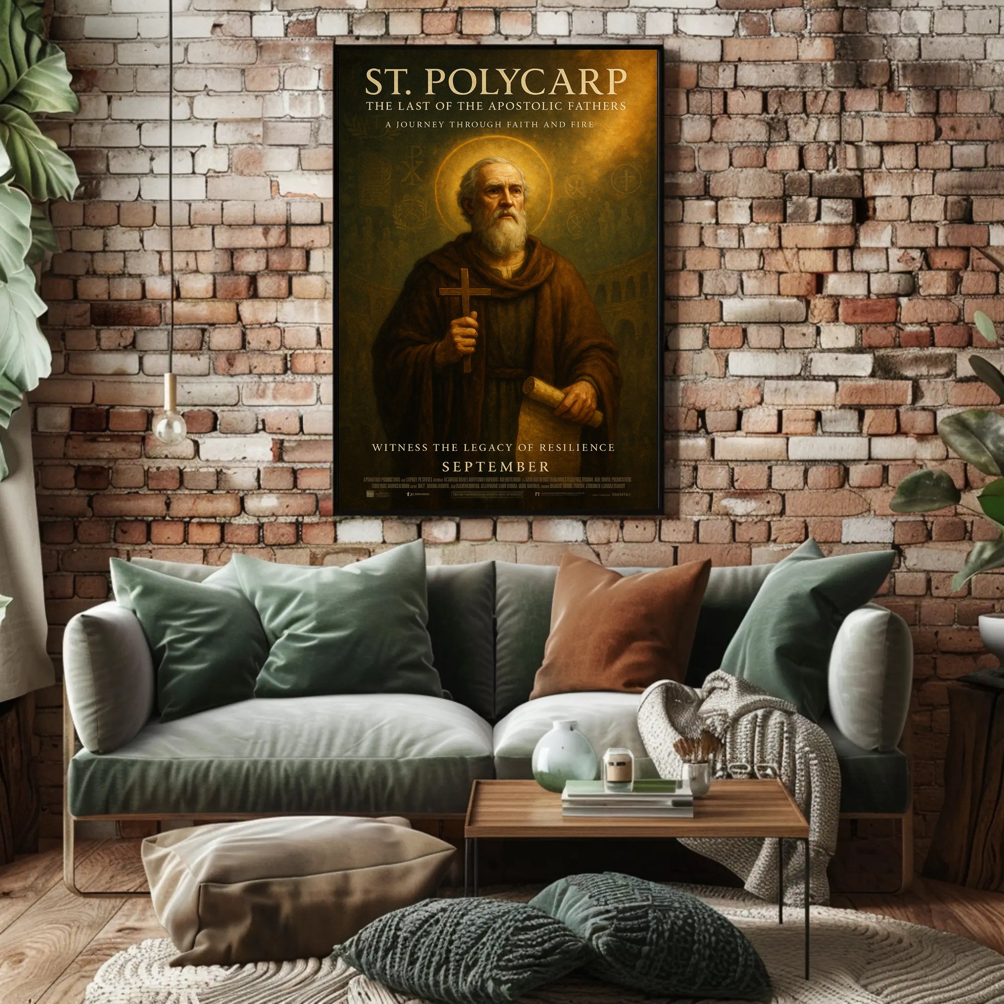 St. Polycarp The Last Of The Apostolic Poster