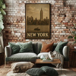 New York City Skyline Poster