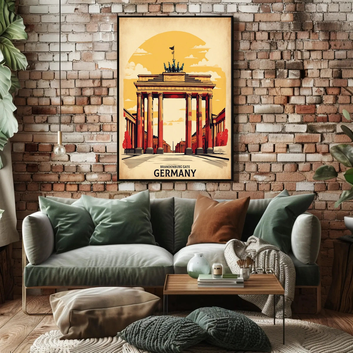 Brandenburg Gate Germany Poster