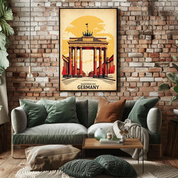 Brandenburg Gate Germany Poster