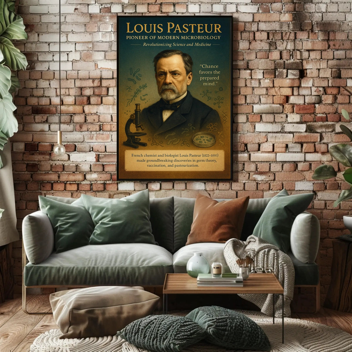Louis Pasteur Pioneer Of Modern Poster