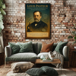 Louis Pasteur Pioneer Of Modern Poster