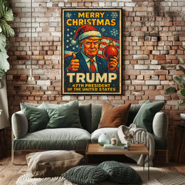 Trump 47th President Poster