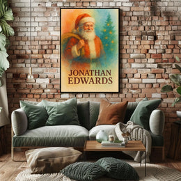 Santa Claus Cozy Christmas Iconic Art Print Cultural or Heritage Poster