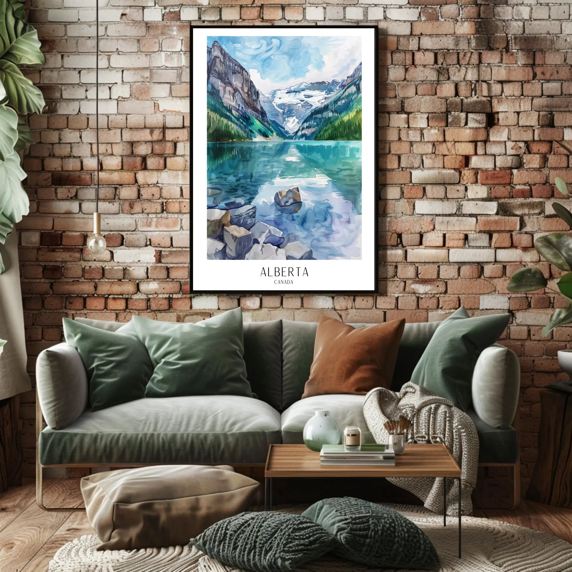 Serene Landscapes of Alberta Poster PosterGoat