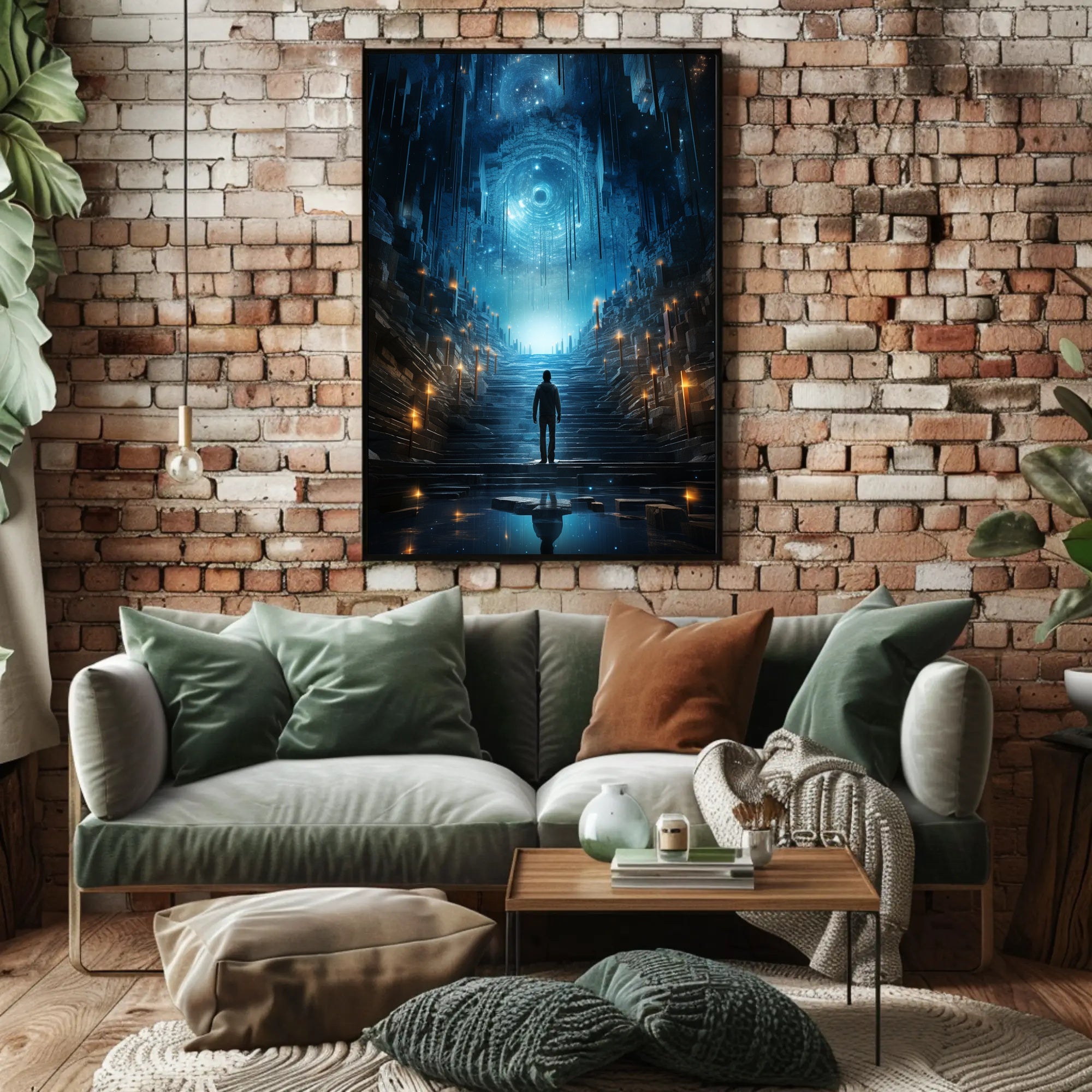 Journey To The Cosmic Abyss Poster