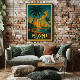 Miami, Florida Poster