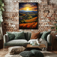 Golden Horizon Poster
