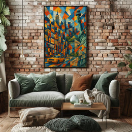New York City Kaleidoscope Poster