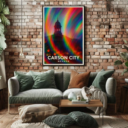 Carson City Nevada Scenic Photography Poster