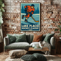Lake Placid Hockey Classic Poster