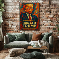 Donald Trump Vanguard of Leadership Poster