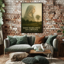 Saint Margaret Of Cortona Poster