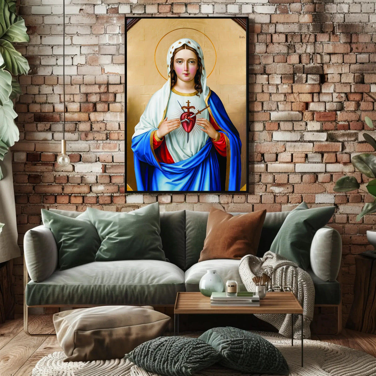 Sacred Heart of Mary Poster