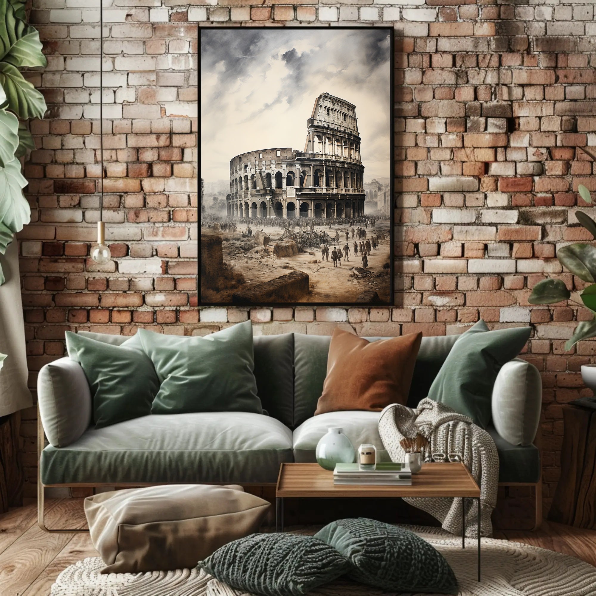 The Colosseum Echoes Of Ancient Rome Poster