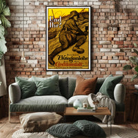 Patriotic War Bond Propaganda Poster for National Support