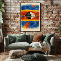 Vibrant Tribal Art Poster