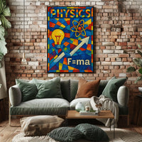 Physics In Motion Poster
