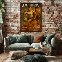 The Greatest Athlete of All Time Jim Thorpe Poster