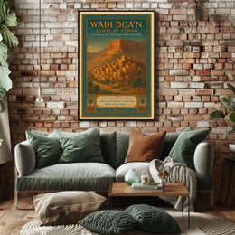 Wadi DoaN Jewel Of Yemen Poster