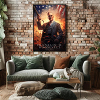 Franklin D. Roosevelt: A Pivotal Leader Poster
