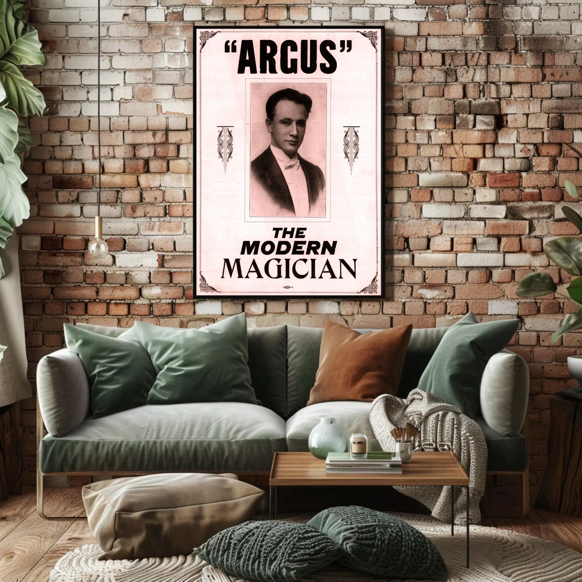 Argus the Modern Magician Historical or Presidential Poster