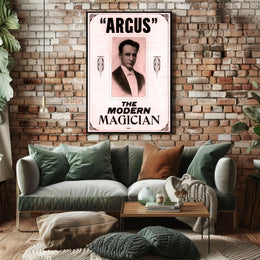 Argus the Modern Magician Historical or Presidential Poster