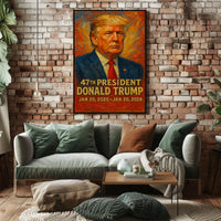 Donald Trump 47Th President Poster