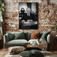 Presidential Portrait in the Oval Office – Dwight D. Eisenhower Poster