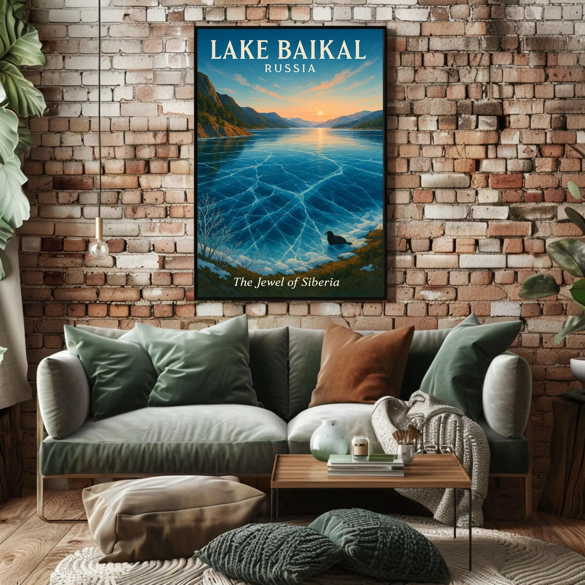 Lake Baikal The Jewel of Siberia Poster
