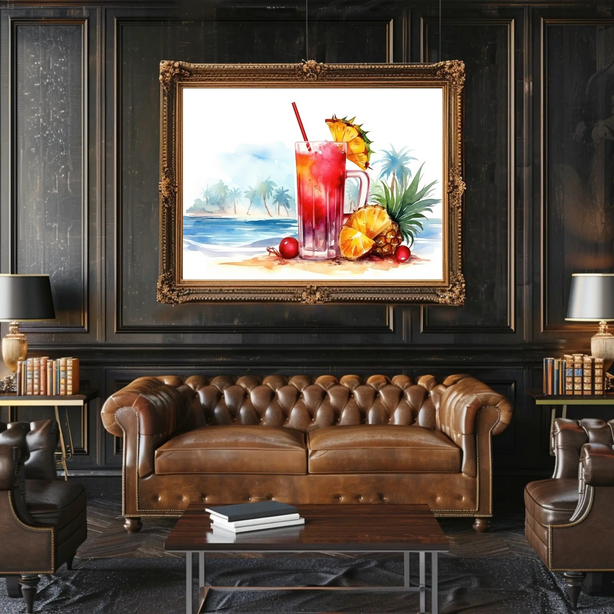 Tropical Refreshment Poster