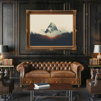 Majestic Mountain Peaks Poster